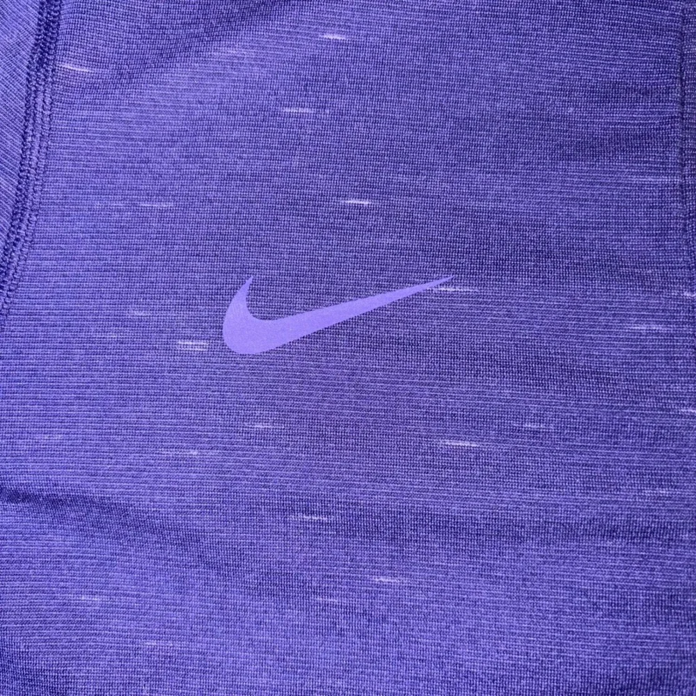 Nike LSU Tigers Womens Purple Dri-FIT Quarter Zip Pullover Shirt Small 34678X